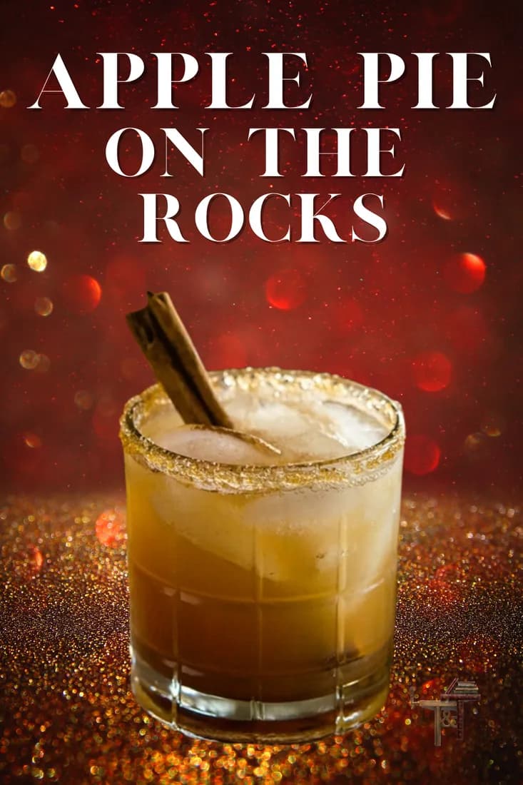 Apple Pie on the Rocks — drink this book: the cocktail built for Red Night by Kitty King